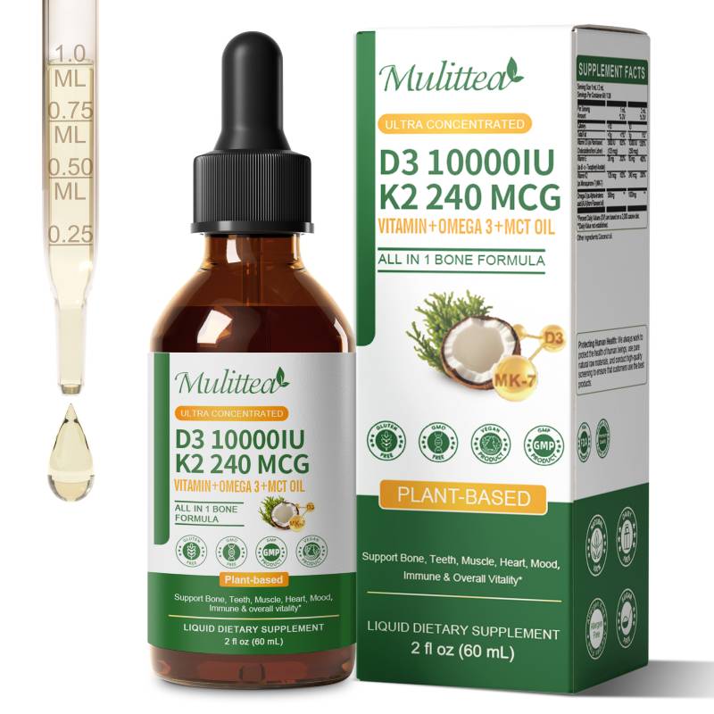 Vitamin D3 K2 Drop - 멀티티아 비타민 K2+D3 60ml 드롭스 (비타민