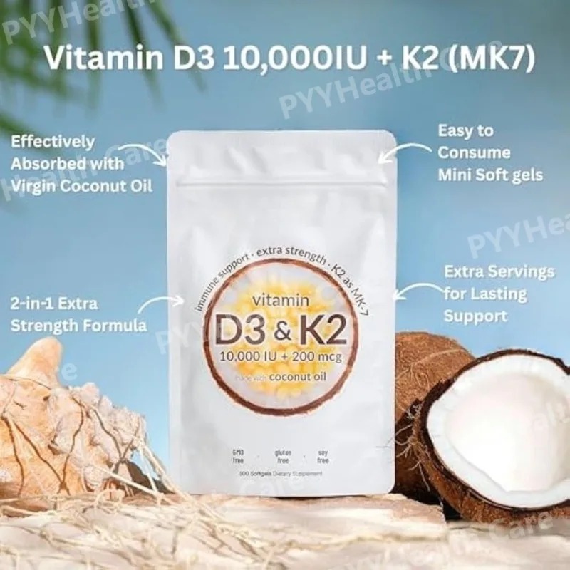 비타민 D3 10000 IU + K2 MK-7 200  - Vitamin D3 K2 Drop 리뷰 및 가격