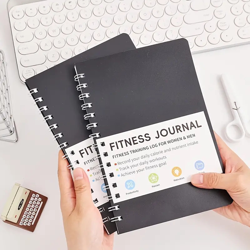 피트니스 저널 노트북 일일 운동 및 영양 계획표 32매 - Fitness Nutrition Journal 리뷰 및 가격