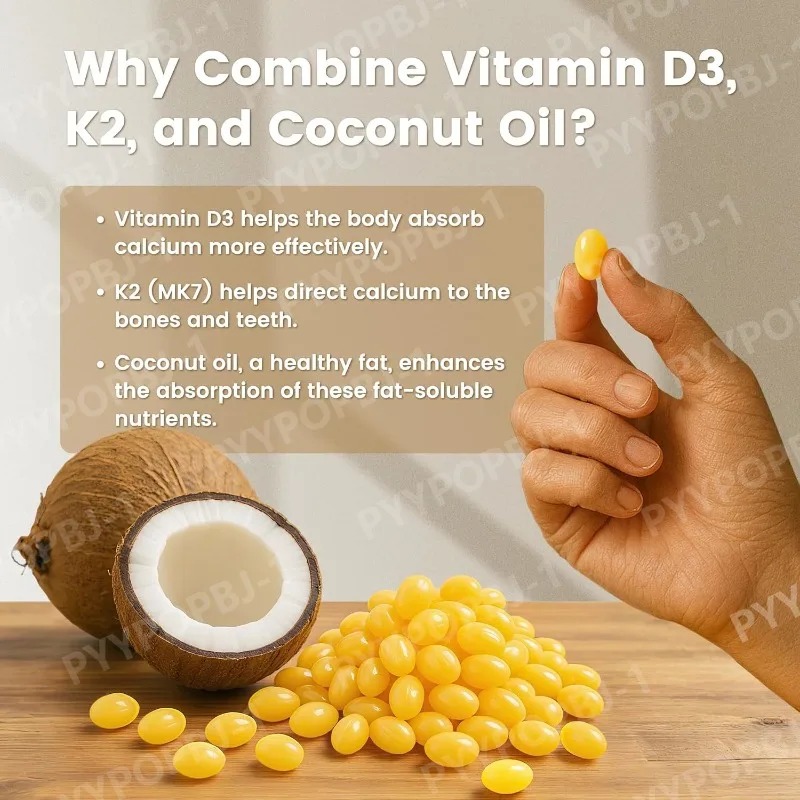 비타민 D3 K2 소프트젤 (코코넛 오일 함유), 50 - Vitamin D3 K2 Drop 리뷰 및 가격
