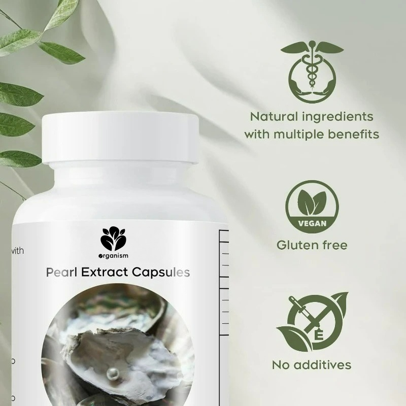 유기농 진주 가루 캡슐 |   천연 칼슘, 아미노산,  - Collagen Peptide Powder 리뷰 및 가격