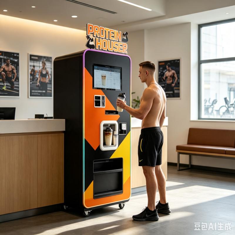 맞춤형 단백질 쉐이크 자판기 스마트 음료 디스펜서 신선 - Nutrition Fitness Club 리뷰 및 가격